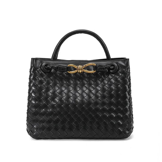 Women Handbags Woven Shouder Bags High Quality Pu Leather Good Quality Bags