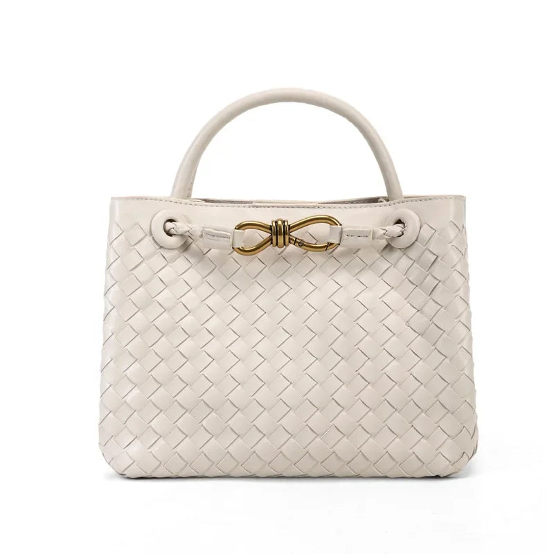 Women Handbags Woven Shouder Bags High Quality Pu Leather Good Quality Bags